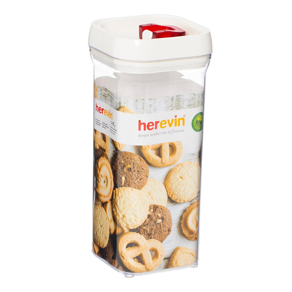 Herevin Storage Conatiner Red / 1.5Lt - Karout Online -Karout Online Shopping In lebanon - Karout Express Delivery 