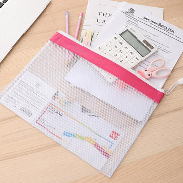 Deli EF45102 Zip Bag A4 - Karout Online -Karout Online Shopping In lebanon - Karout Express Delivery 