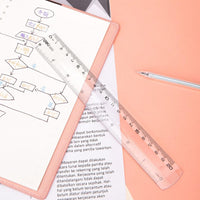 Deli G00212 Ruler 20 cm - Karout Online -Karout Online Shopping In lebanon - Karout Express Delivery 