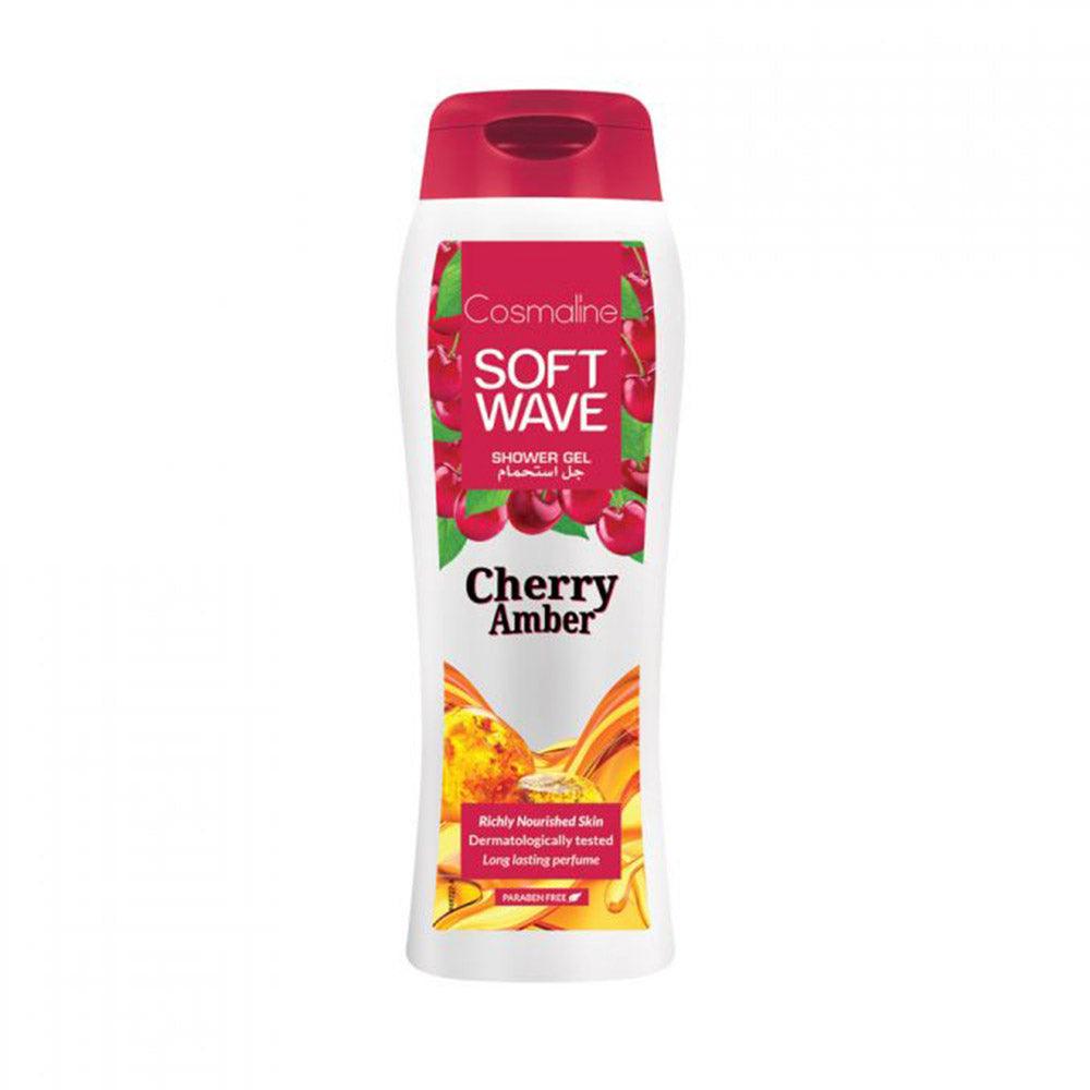 Cosmaline SOFT WAVE SHOWER GEL CHERRY AMBER 400ml / B0004003 - Karout Online -Karout Online Shopping In lebanon - Karout Express Delivery 