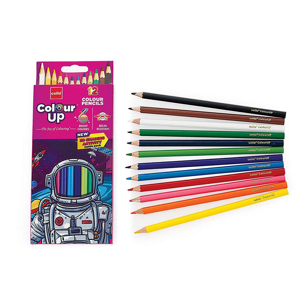Cello Color Up Pencil Pack Of 12 Colors - Karout Online -Karout Online Shopping In lebanon - Karout Express Delivery 