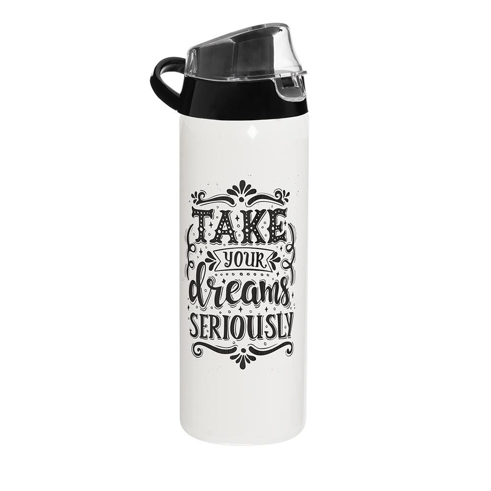 Herevin Sports Water Bottle - Take Your Dreams 750ml - Karout Online -Karout Online Shopping In lebanon - Karout Express Delivery 