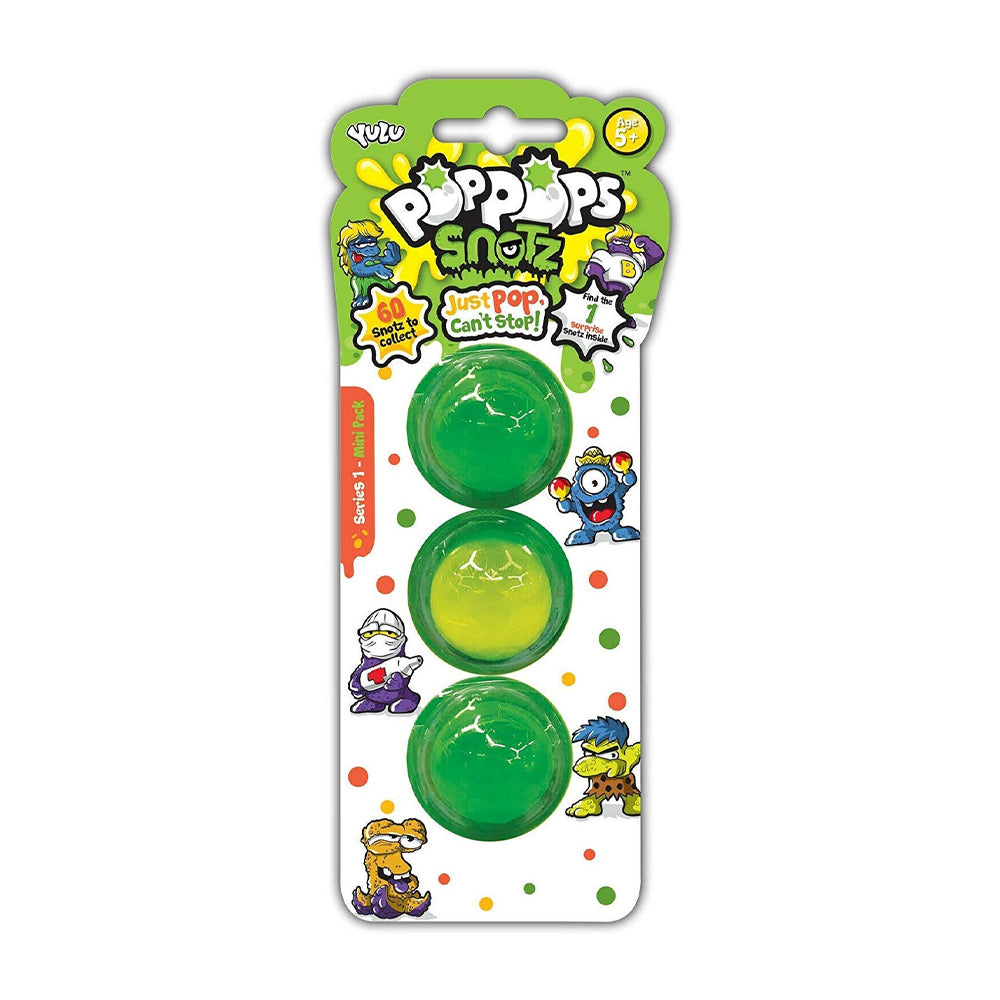 Yulu Pop Pops  Snotz Basic 3 Pieces