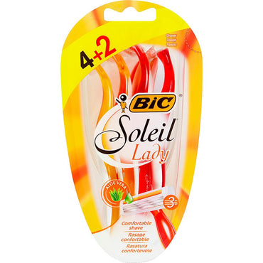 Bic Shaver 3 Blades 4+2 - Karout Online -Karout Online Shopping In lebanon - Karout Express Delivery 