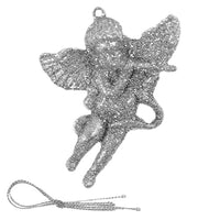Christmas Glitter Angels Tree Decoration (2 Pcs)