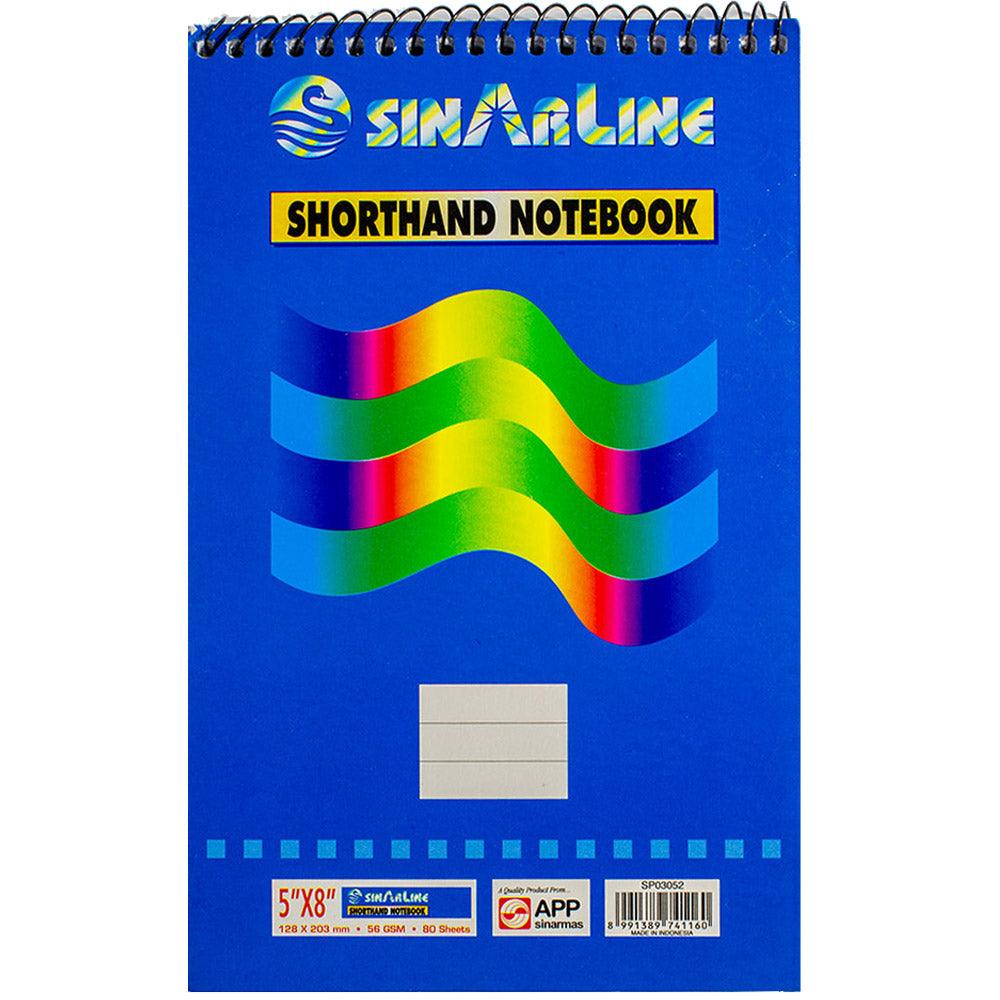 ShortHand Notebook 128 x 203 mm  60 Gsm 50 sheets / SP-03066 - Karout Online -Karout Online Shopping In lebanon - Karout Express Delivery 