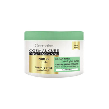 COSMALINE CURE PROFESSIONAL SULFATE FREE MASK 450ml /B0004063 - Karout Online -Karout Online Shopping In lebanon - Karout Express Delivery 