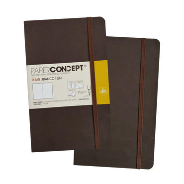 OPP Paperconcept Executive Notebook PU Soft Cover Plain / 13×21 cm - Karout Online -Karout Online Shopping In lebanon - Karout Express Delivery 