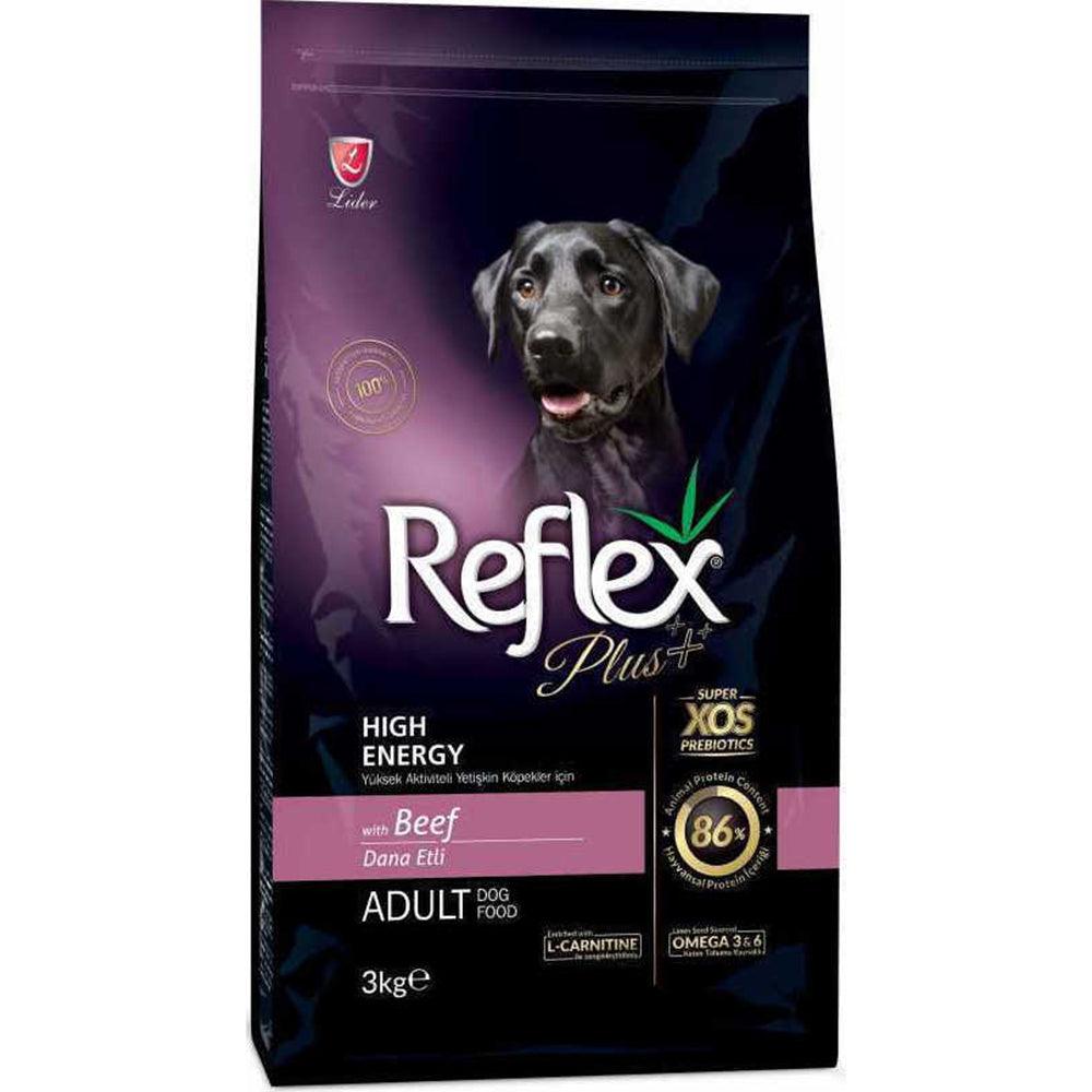 Reflex Plus Dog Medium Large Adult High Energy 3Kg - Karout Online -Karout Online Shopping In lebanon - Karout Express Delivery 