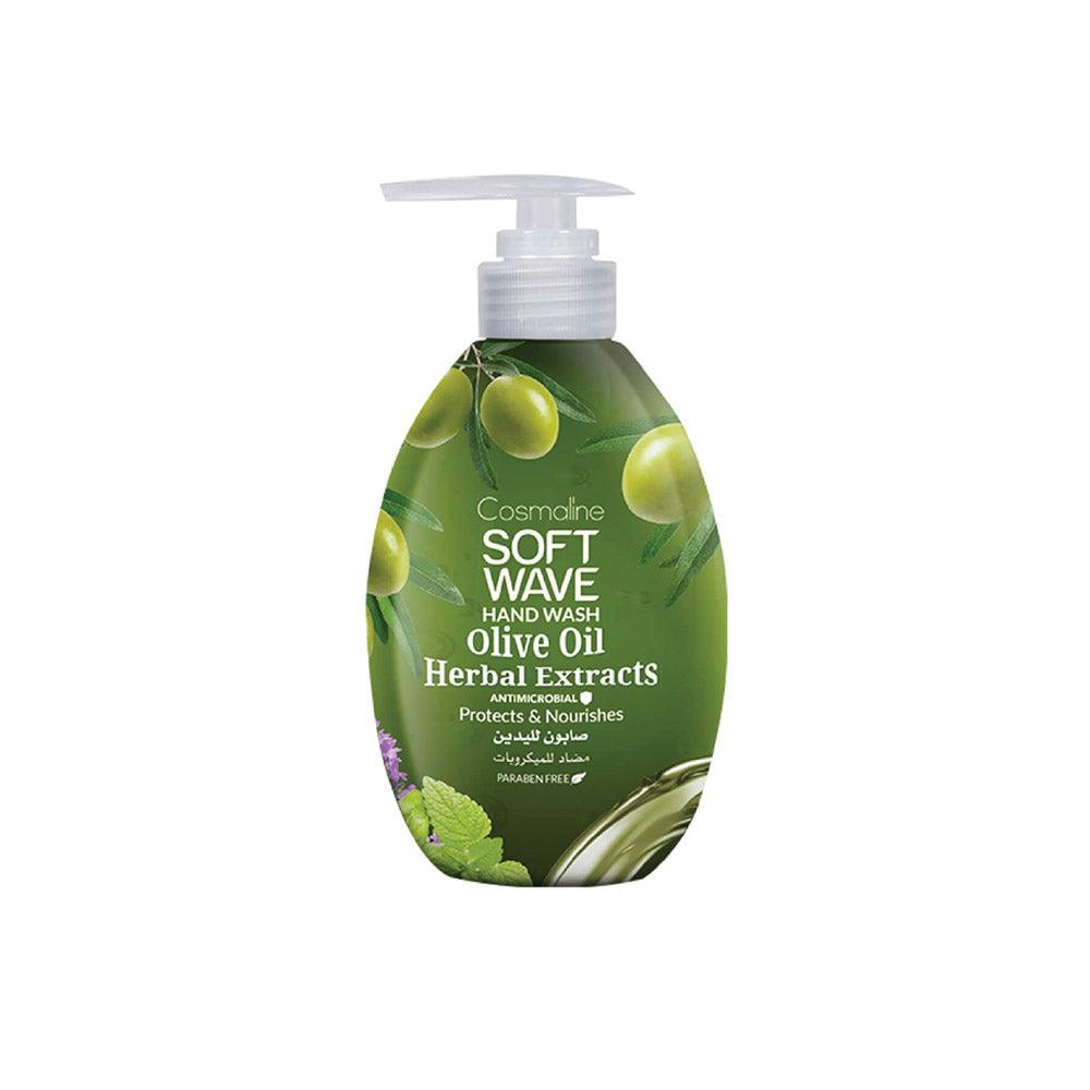 Cosmaline SOFT WAVE HAND WASH OLIVE OIL & 6 HERBAL EXTRACT 550ml / B0003920 - Karout Online -Karout Online Shopping In lebanon - Karout Express Delivery 