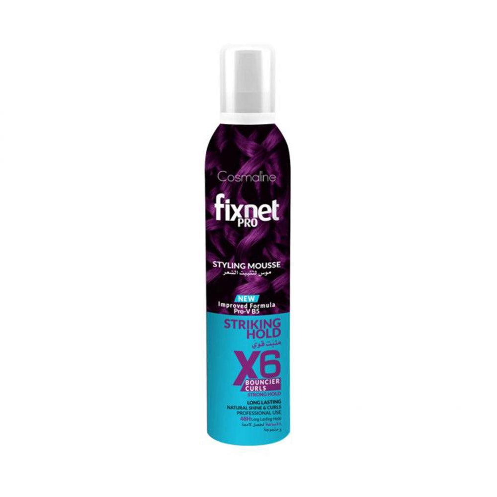 Cosmaline FIXNET PRO BOUNCIER CURLS MOUSSE X6 (300ml) / B0003463 - Karout Online -Karout Online Shopping In lebanon - Karout Express Delivery 
