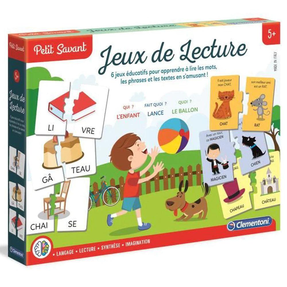 Clementoni Reading Games - French