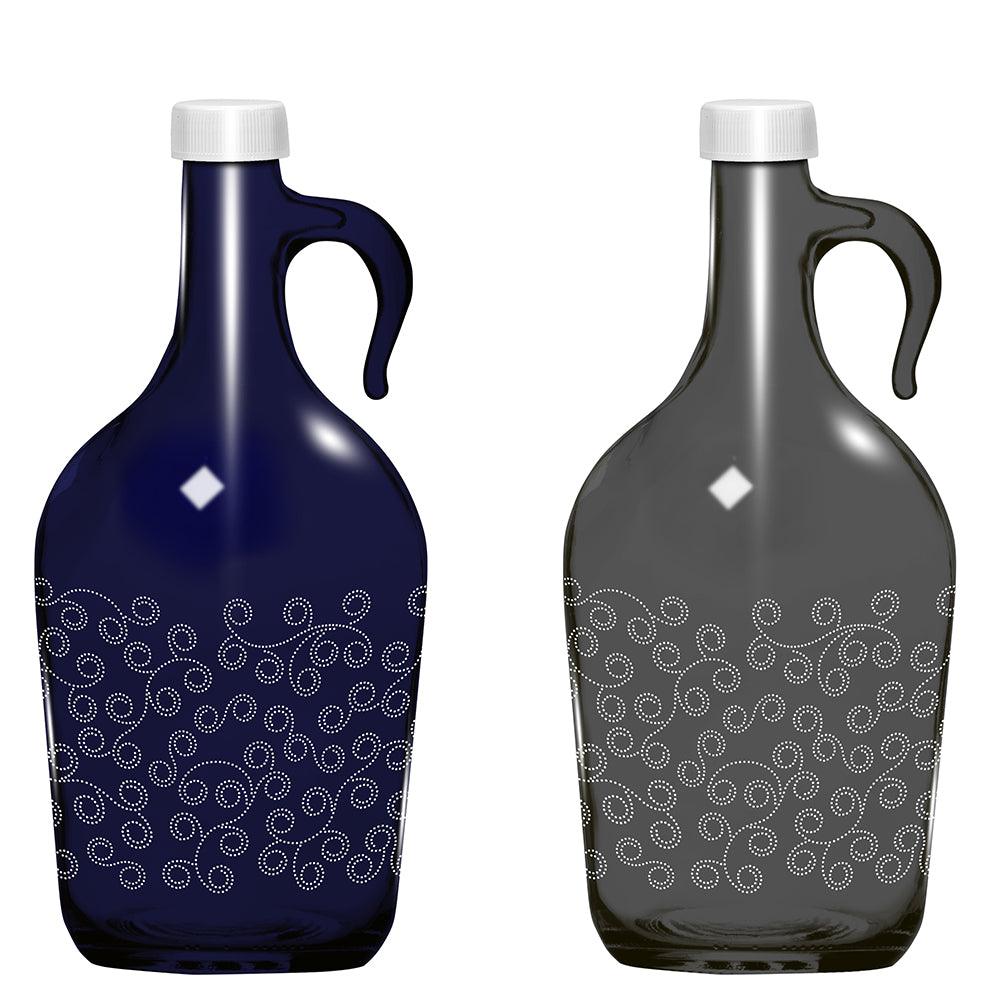 Herevin Decorated Oil Bottle / 1.5Lt - Karout Online -Karout Online Shopping In lebanon - Karout Express Delivery 