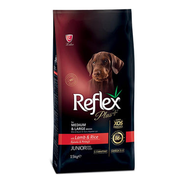 Reflex Plus Dog Medium Large Junior Lamb and Rice 15kg - Karout Online -Karout Online Shopping In lebanon - Karout Express Delivery 