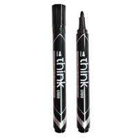 Deli U10020 Permanent Marker 1.5mm Black - Karout Online -Karout Online Shopping In lebanon - Karout Express Delivery 