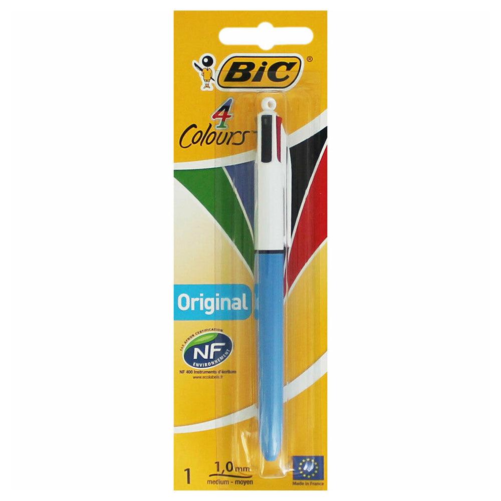 BIC 4 Colors Medium Pen - Karout Online -Karout Online Shopping In lebanon - Karout Express Delivery 