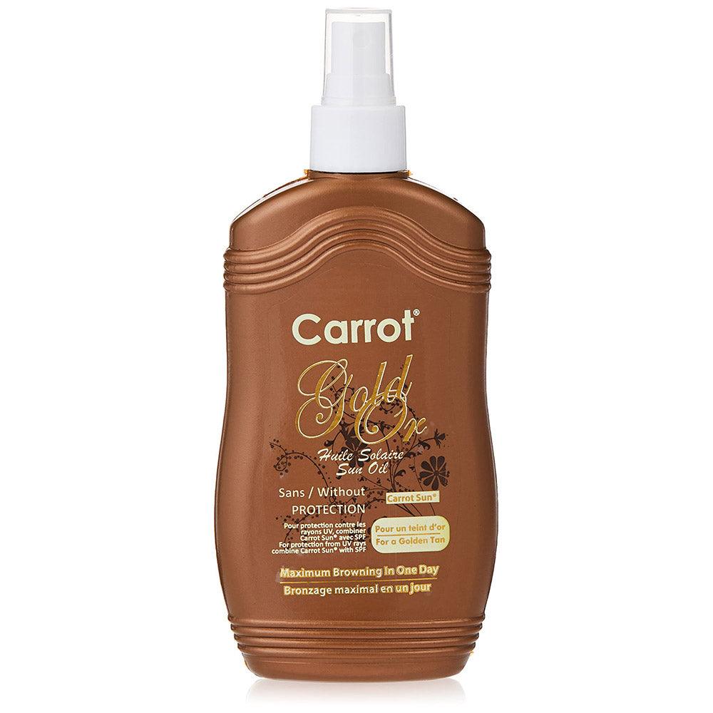 Carrot Sun Spray Oil Gold 200 ml - Karout Online -Karout Online Shopping In lebanon - Karout Express Delivery 