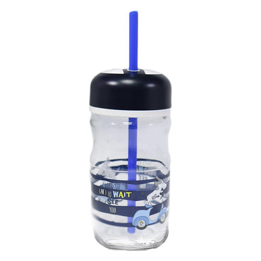 Hane Cuzy Beverage Bottle with Straw 370cc - Karout Online -Karout Online Shopping In lebanon - Karout Express Delivery 