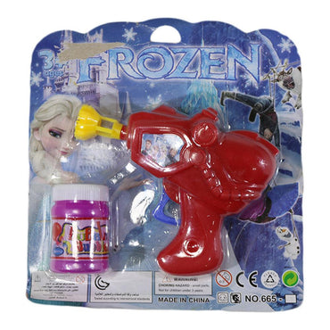 Shop Online Mini Frozen Gun With Bubble Bottle - Karout Online Shopping In lebanon