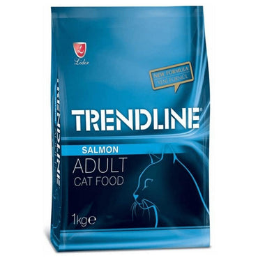 Trendline  Adult  Cat Food Salmon 1kg - Karout Online -Karout Online Shopping In lebanon - Karout Express Delivery 