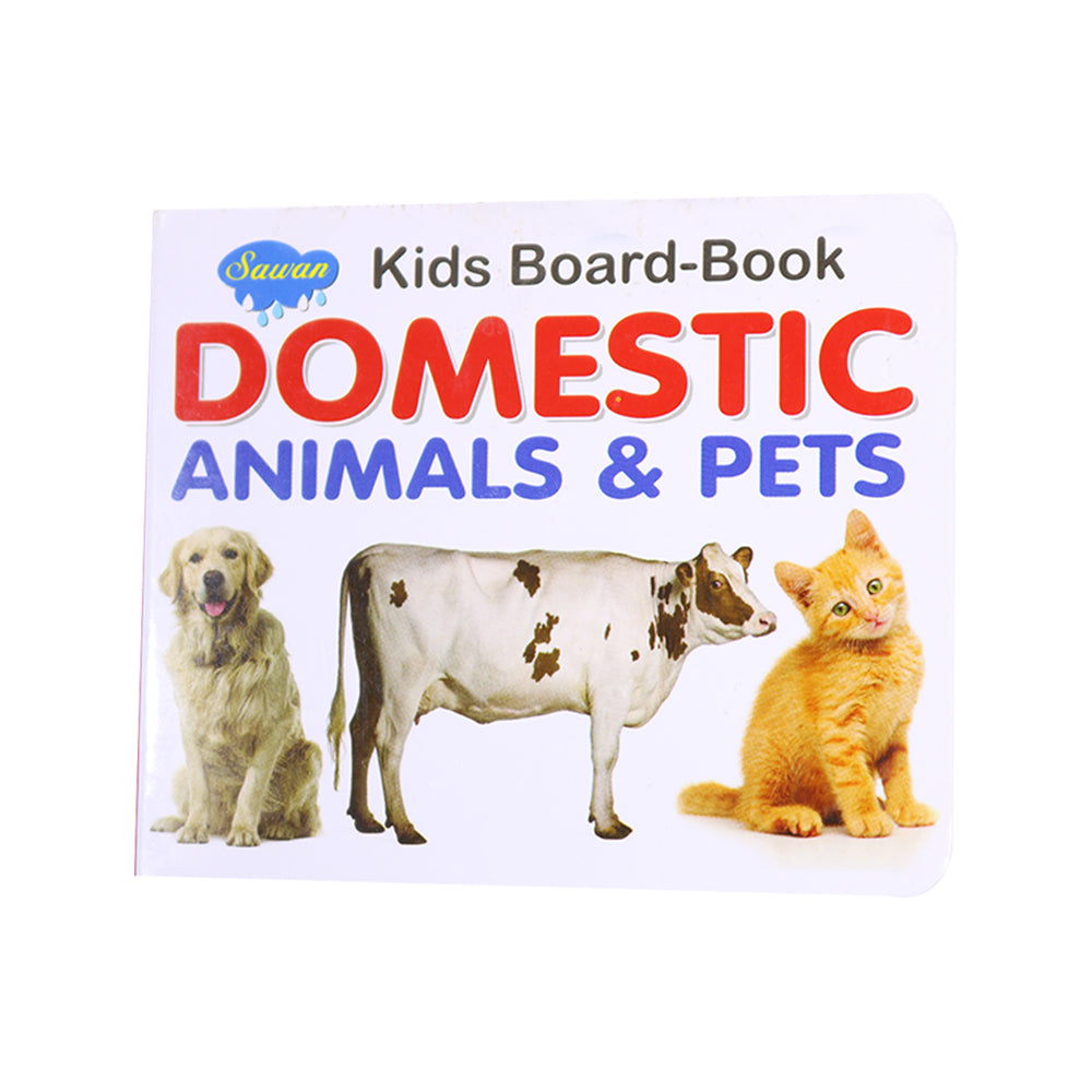 Sawan Kids Board-Book Domestic Animals & Pets