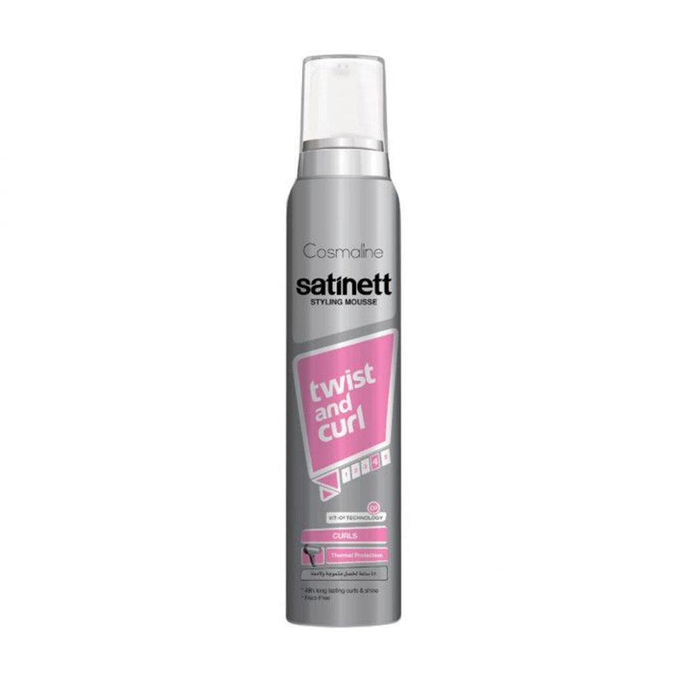SATINETT STYLING MOUSSE CURLS 200ml - Karout Online -Karout Online Shopping In lebanon - Karout Express Delivery 