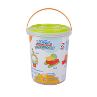 48 PCS BLOCKS, PLASTIC BOX.