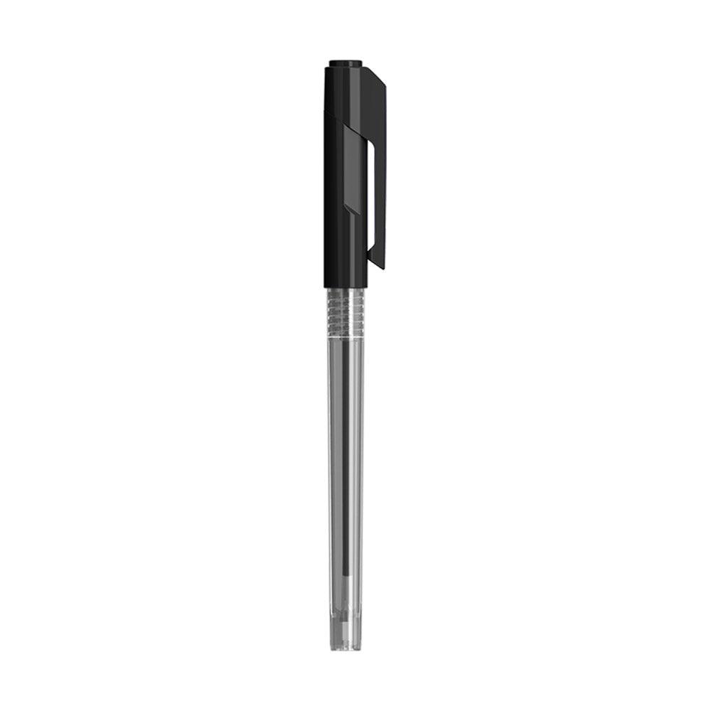 Deli Q01120  Ball Point Pen Black  1mm - Karout Online -Karout Online Shopping In lebanon - Karout Express Delivery 