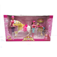 FASHION DOLL WITH HORSE.