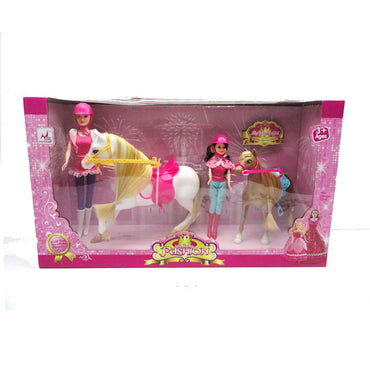 FASHION DOLL WITH HORSE.