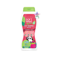 Cosmaline SOFT WAVE KIDS SHAMPOO STRAWBERRY OVER 90% NATURAL ORIGIN INGREDIENTS 400ml / B0003895 - Karout Online -Karout Online Shopping In lebanon - Karout Express Delivery 