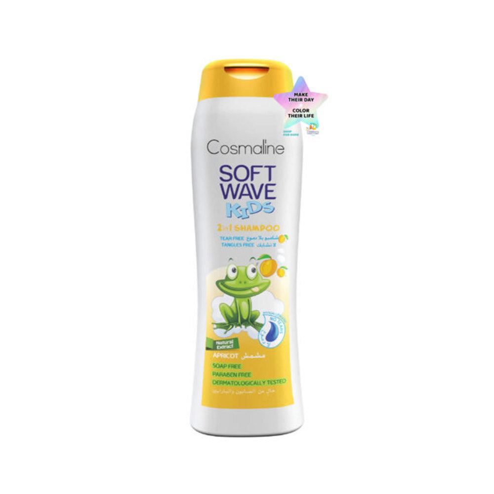 Cosmaline SOFT WAVE KIDS SHAMPOO APRICOT 400ml / B0003468 - Karout Online -Karout Online Shopping In lebanon - Karout Express Delivery 