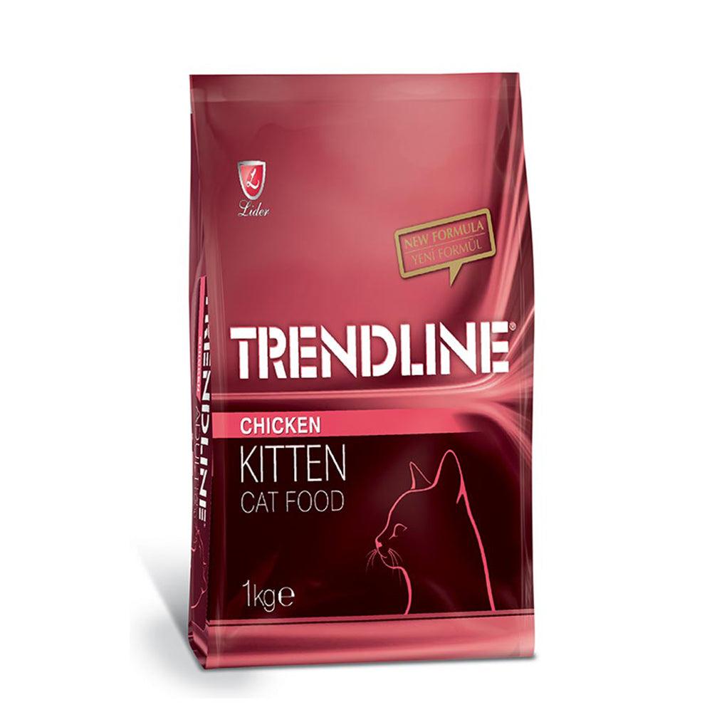 Trendline chicken Kitten cat food  1 kg - Karout Online -Karout Online Shopping In lebanon - Karout Express Delivery 