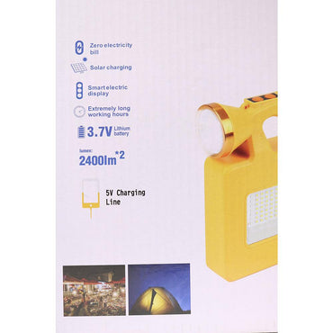 Power G Multifunctional Led Solar Portable Work Lamp - Karout Online -Karout Online Shopping In lebanon - Karout Express Delivery 