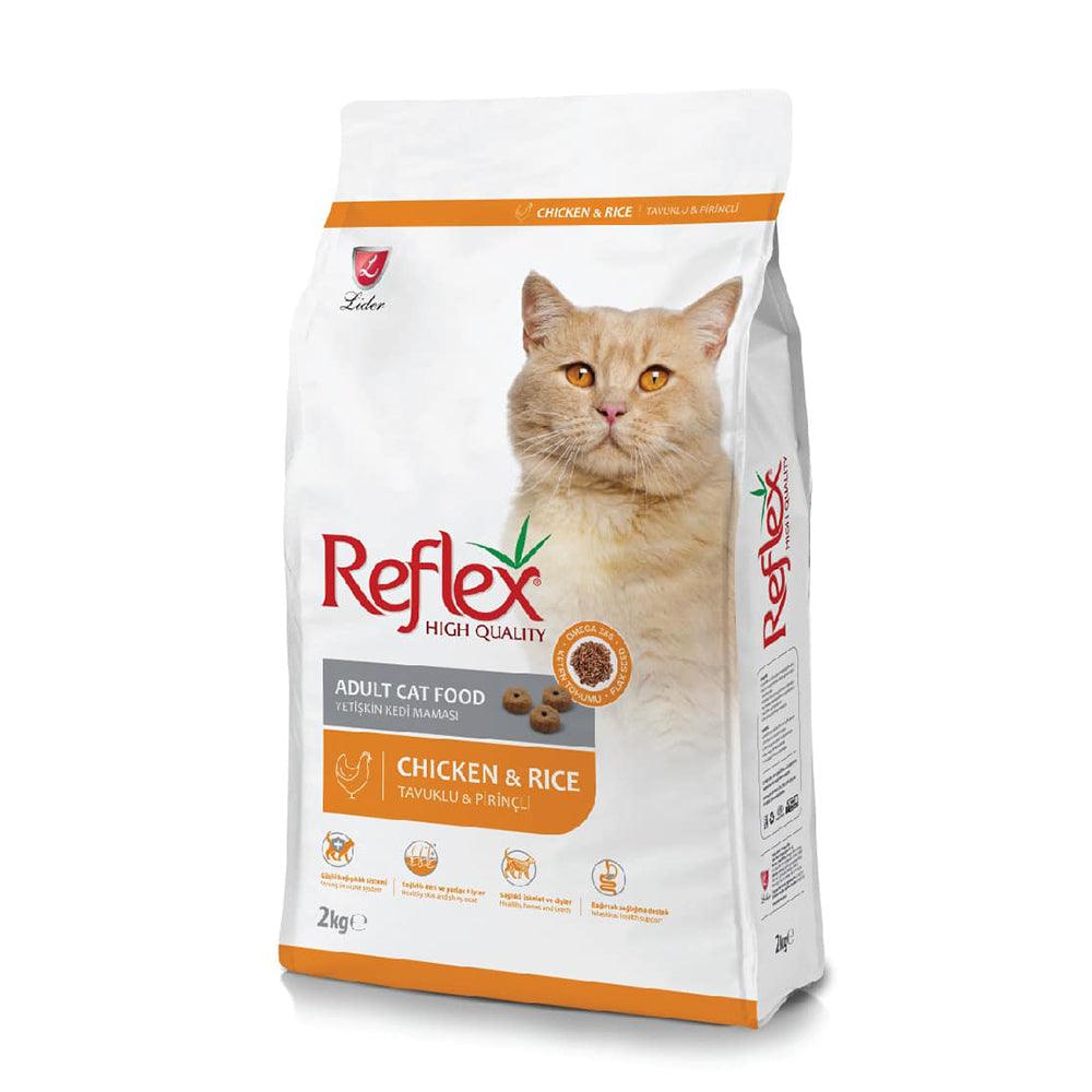 Reflex Adult Cat  Food Chicken & Rice 2 Kg - Karout Online -Karout Online Shopping In lebanon - Karout Express Delivery 