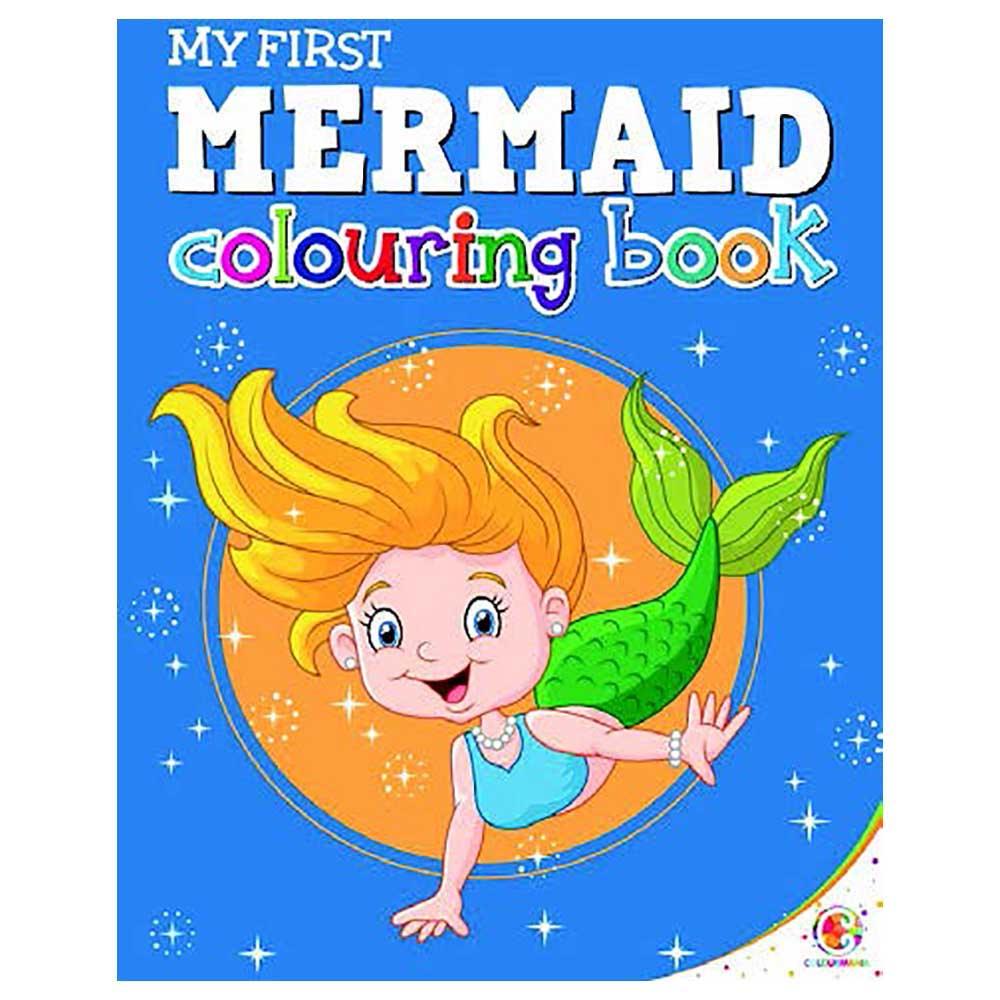 Little Kitabi My First Mermaid Coloring Book - Karout Online -Karout Online Shopping In lebanon - Karout Express Delivery 