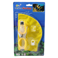 Swimming Goggles With Hat Set - Karout Online -Karout Online Shopping In lebanon - Karout Express Delivery 