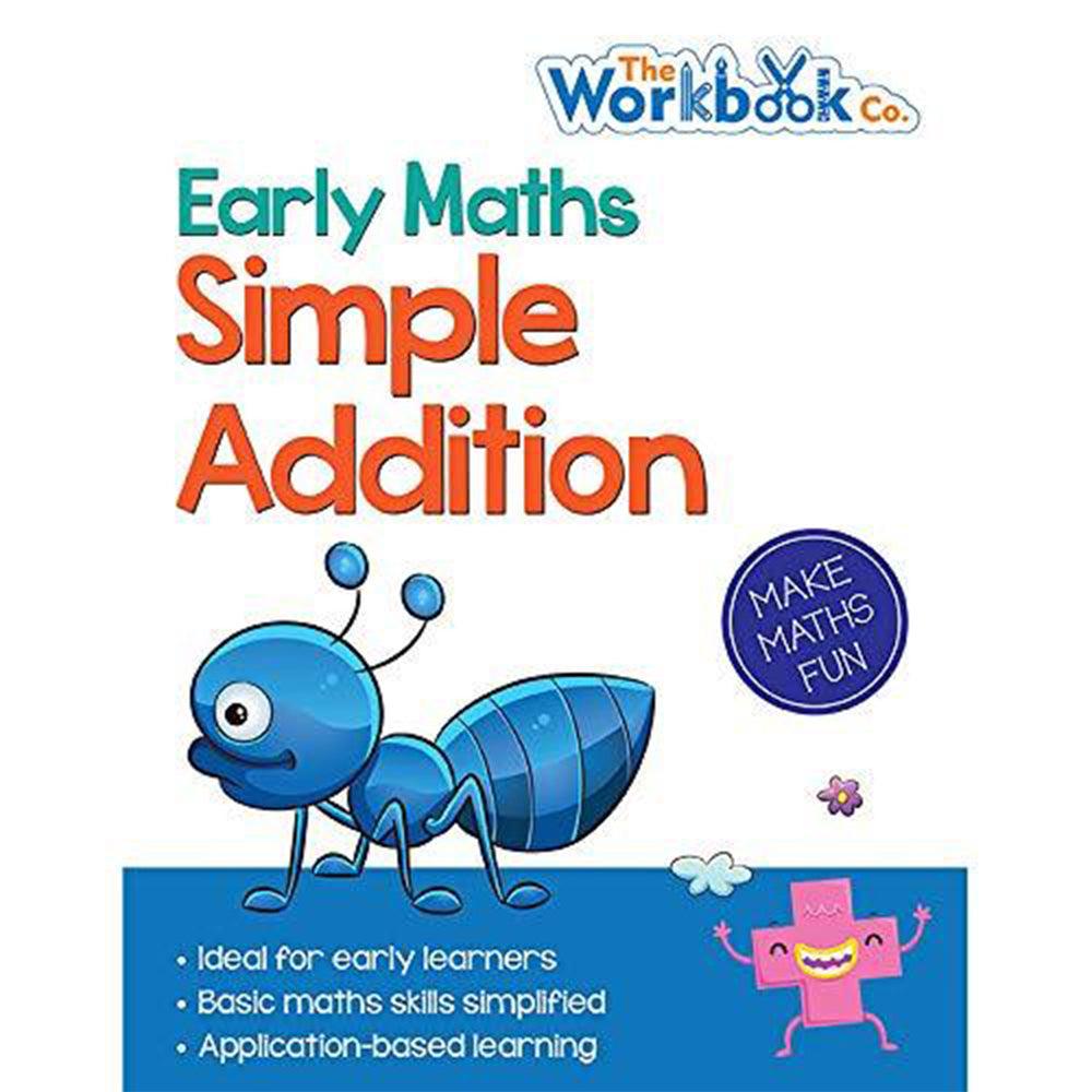 Early Maths Simple Addition  Workbook - Karout Online -Karout Online Shopping In lebanon - Karout Express Delivery 