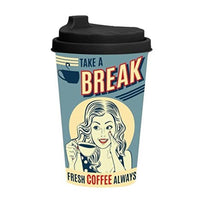 Herevin Coffee Cup  / 340ml - Karout Online -Karout Online Shopping In lebanon - Karout Express Delivery 