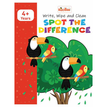 Pegasus Spot the Difference - Write, Wipe and Clean Book / 0150