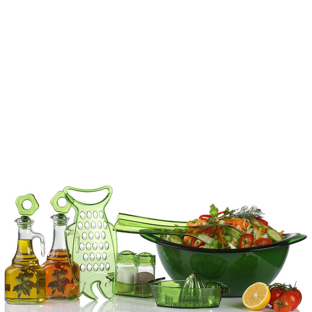 Herevin Salad Set of 9 Pcs - Karout Online -Karout Online Shopping In lebanon - Karout Express Delivery 