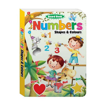 Mind To Mind My Lovely Board Book - Numbers Shapes & Colours - Karout Online -Karout Online Shopping In lebanon - Karout Express Delivery 