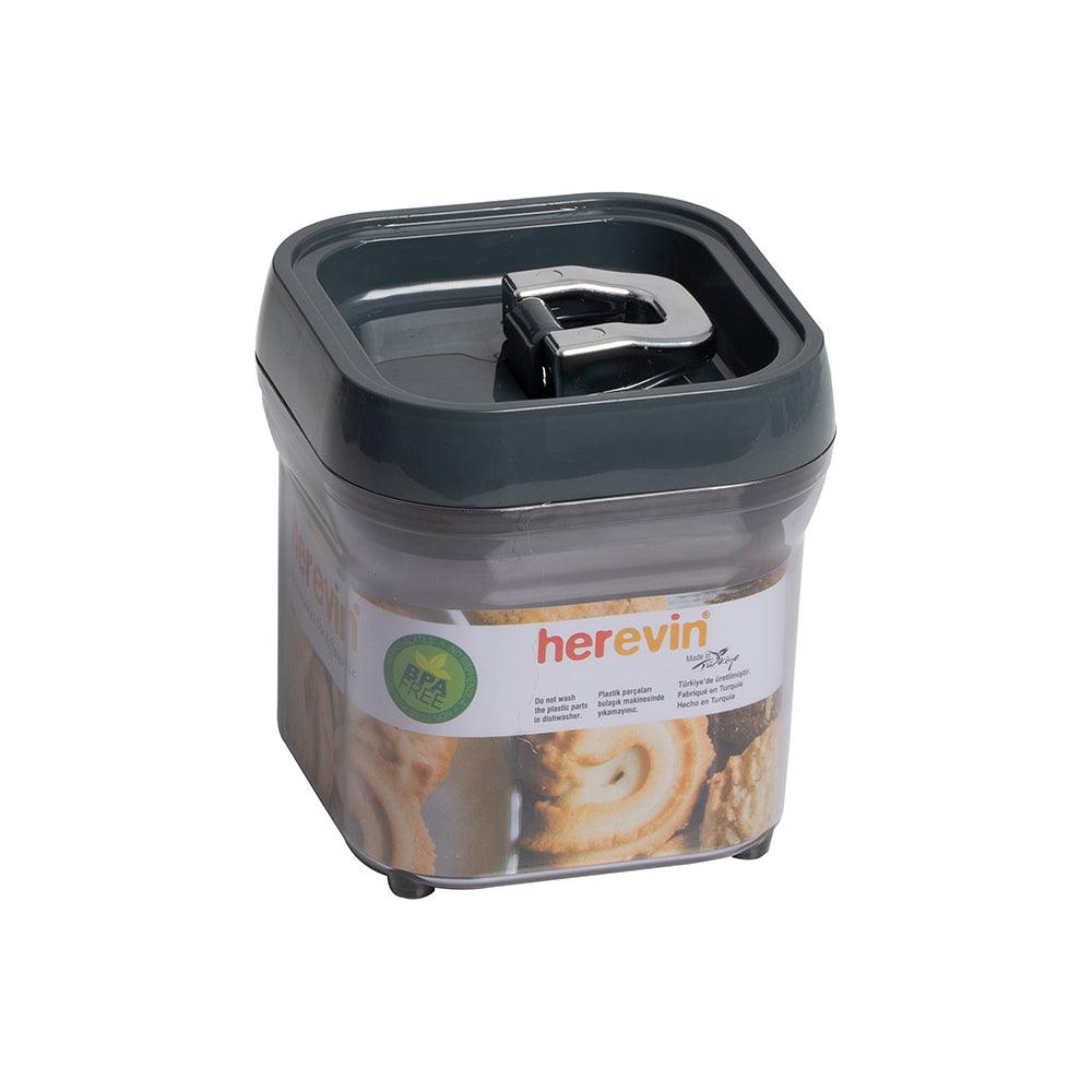 Herevin Storage Conatiner Chrome Plated / 700 ml - Karout Online -Karout Online Shopping In lebanon - Karout Express Delivery 