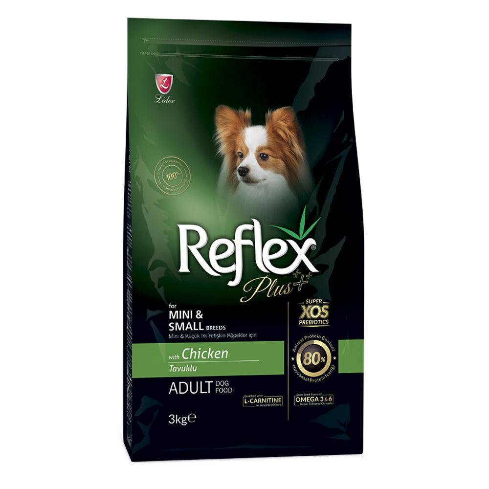 Reflex Plus dog Mini Small Breed Adult Chicken 3kg - Karout Online -Karout Online Shopping In lebanon - Karout Express Delivery 