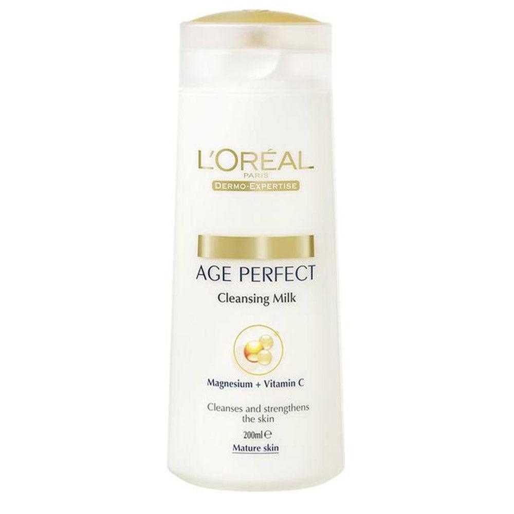 L'Oreal Age Perfect Cleansing Milk 200ml - Karout Online -Karout Online Shopping In lebanon - Karout Express Delivery 