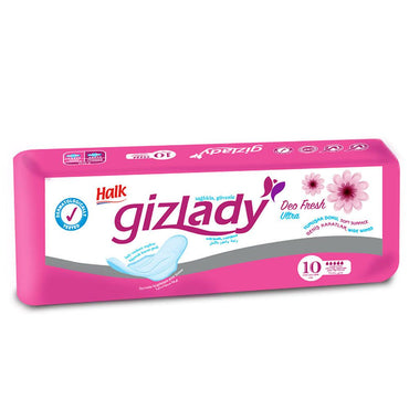 Gizlady Pad  Regular size x 10 - Karout Online -Karout Online Shopping In lebanon - Karout Express Delivery 