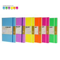 OPP Paperconcept Executive Notebook PU Fluo Soft Cover Line / 21×29.7 cm - Karout Online -Karout Online Shopping In lebanon - Karout Express Delivery 