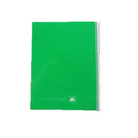 (NET) OPP Monotone Spiral 60 Gsm  72 Sheets / 21 x 27.5 cm