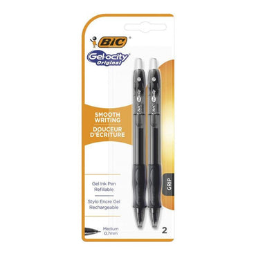 BIC Gel-ocity Original Pen Black 2 pcs - Karout Online -Karout Online Shopping In lebanon - Karout Express Delivery 