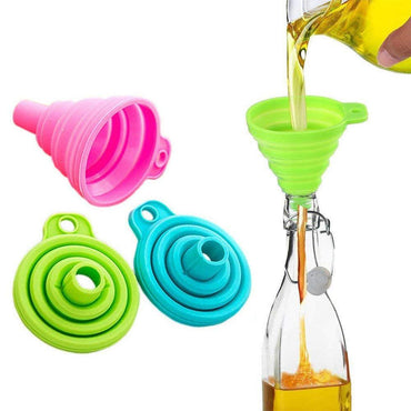 Mini Collapsible Silicone Funnel / KC22-75 - Karout Online -Karout Online Shopping In lebanon - Karout Express Delivery 